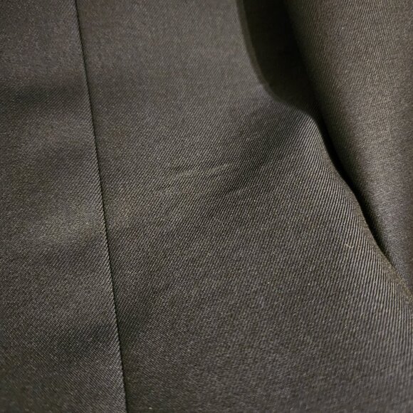 Suitsupply Solid Navy Blue Slim Fit Super 110's Italian Wool Suit 38R - Picture 9 of 10